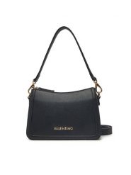 Valentino Torebka Ivy VBS8NR13 Czarny. Czarne listonoszki Valentino, bez wzorów, ze skóry, bez dodatków. Za 329.99 zł.