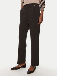 Liu Jo Spodnie materiałowe WF4280 T0486 Czarny Regular Fit. Czarne spodnie materiałowe Liu Jo, bez wzorów, z materiału. Za 369.99 zł.