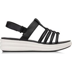 Clarks Sandały Clarks Drift Ease 26164967. Sandały Clarks, bez wzorów, bez obcasa, bez zapięcia. Za 284.90 zł.