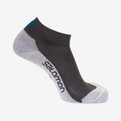 Skarpety stopki dla dorosłych do biegania Salomon Speedcross low. Czarne skarpetki Salomon, bez wzorów. Za 59.00 zł.