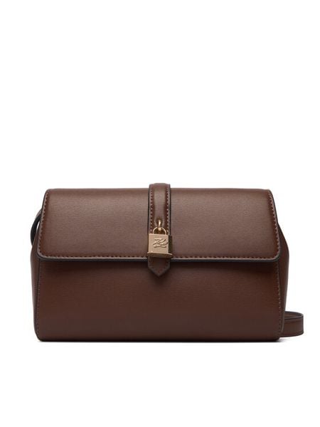 KARL LAGERFELD Torebka B1W30263 Brązowy. Brązowe listonoszki KARL LAGERFELD, bez wzorów, ze skóry, bez dodatków. Za 1,099.00 zł.