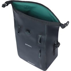 Tylna torba Basil Rivo 15L. Czarne torby sportowe BASIL, bez wzorów, z materiału. Za 332.95 zł.