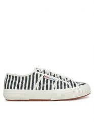 Superga Tenisówki S8148TW Granatowy. Niebieskie trampki Superga, bez wzorów, z materiału, bez zapięcia. Za 239.99 zł.