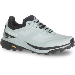 Buty damskie Dolomite NIBELIA GTX MINT GREEN. Zielone buty trekkingowe Dolomite, bez wzorów, bez zapięcia. Za 789.99 zł.