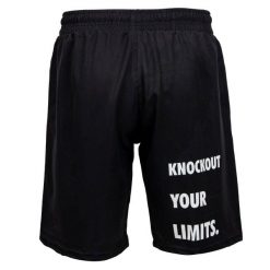 Szorty spodnie Knockout Kyl trening. Czarne szorty sportowe KNOCKOUT, bez wzorów, na fitness i siłownię. Za 162.71 zł.