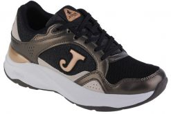 Buty sportowe Sneakersy damskie, Joma C.6100 Lady 2301. Czarne buty treningowe Joma, bez wzorów, z materiału, przed kostkę, bez zapięcia, trekkingowe. Za 119.99 zł.