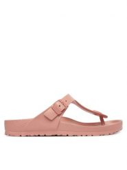 Birkenstock Japonki Gizeh 1032100 Różowy. Czerwone japonki Birkenstock, bez wzorów, z syntetyku. Za 209.99 zł.