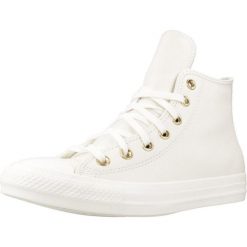 Buty CONVERSE CHUCK TAYLOR ALL STAR GOLD Biały. Białe buty trekkingowe Converse, bez wzorów, ze skóry, bez zapięcia, trekkingowe. Za 590.00 zł.