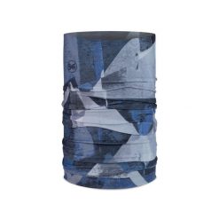 Komin na szyję - Bandana BUFF Original Ecostretch Toude Tide. Niebieskie szaliki i kominy Buff, na zimę, bez wzorów, sportowe. Za 99.90 zł.