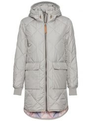 Camel Active Płaszcz pikowany w kolorze jasnoszarym rozmiar: 46. Szare płaszcze Camel Active, bez wzorów, bez kaptura. Za 331.46 zł.