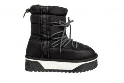 Śniegowce D Franklin Boots Nordic V2 Bomb Black 206005, Czarny, Materiał - 38. Czarne śniegowce D.Franklin, bez wzorów, z gumy, za kostkę, bez zapięcia. W wyprzedaży za 224.10 zł.