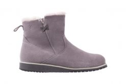 Śniegowce Emu Beach Mini Dove Grey 18, Szary , Skóra naturalna - 36. Szare śniegowce EMU, bez wzorów, z gumy, bez zapięcia. W wyprzedaży za 179.10 zł.