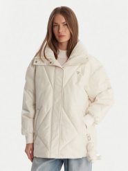 Guess Kurtka zimowa V5BL13 WHHZ2 Écru Regular Fit. Kurtki Guess, na zimę, xl, z aplikacjami, z syntetyku, bez kaptura. Za 865.00 zł.