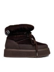 Juicy Couture Śniegowce EO-WS24267-01 Brązowy. Brązowe śniegowce Juicy Couture, bez wzorów, z materiału, bez zapięcia. Za 329.99 zł.
