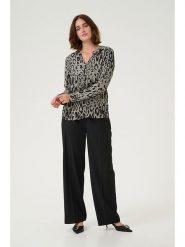 Kaffe Bluzka w kolorze szarym rozmiar: 36. Szare bluzki Kaffe, bez wzorów, bez kołnierzyka, bez ramiączek. Za 69.99 zł.