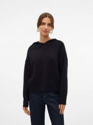 Vero Moda Sweter w kolorze czarnym rozmiar: S. Czarne swetry Vero Moda, s, bez wzorów, bez ramiączek. Za 70.41 zł.