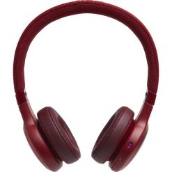 Jbl Live 400BT Czerony Słuchawki. Czerwone słuchawki nauszne JBL. W wyprzedaży za 399.00 zł.