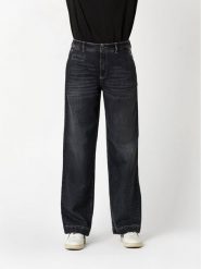 Rosner Dżinsy - Loose fit - w kolorze czarnym rozmiar: 44/L32. Czarne jeansy Rosner, l, z aplikacjami, z podwyższonym stanem. Za 249.95 zł.