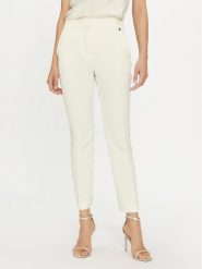 Liu Jo Spodnie materiałowe CA4201 T2200 Écru Regular Fit. Spodnie materiałowe Liu Jo, bez wzorów, z materiału. Za 419.99 zł.