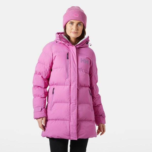 Parka damska z kapturem Helly Hansen Adore. Czerwone płaszcze Helly Hansen, na zimę, bez wzorów, eleganckie, z kapturem. W wyprzedaży za 1,233.50 zł.