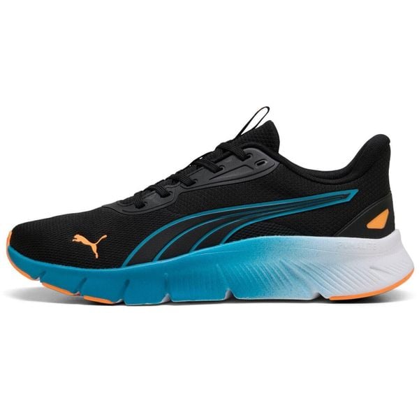 Buty sportowe Puma Flexfocus Lite Modern Black heat Fi. Czarne buty sportowe lifestyle Puma, bez wzorów, bez zapięcia, na fitness i siłownię. Za 390.00 zł.