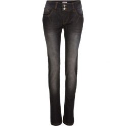 Wygodne dżinsy ze stretchem STRAIGHT bonprix czarny. Jeansy marki bonprix. Za 59.99 zł.