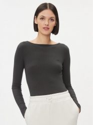 Lee Bluzka 112341577 Szary Slim Fit. Szare bluzki Lee, xl, bez wzorów, z syntetyku, bez kołnierzyka, bez ramiączek. Za 109.99 zł.