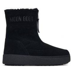 Śniegowce Moon Boot. Czarne śniegowce Moon Boot, bez wzorów, bez zapięcia. Za 1,129.00 zł.