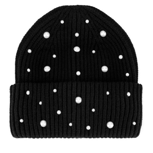 Czapka Jenny Fairy. Czarne czapki zimowe Jenny Fairy, bez wzorów. Za 59.99 zł.