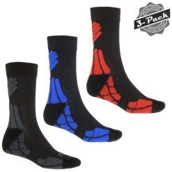 Sensor Skarpety Hiking Merino Wool 3pack Szare/Czerwone/Niebieskie 3/5. Skarpetki marki Sensor. Za 155.00 zł.