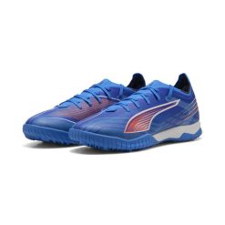 Buty piłkarskie unisex ULTRA 6 MATCH TT PUMA. Białe buty do biegania Puma, bez wzorów, bez zapięcia, do biegania. W wyprzedaży za 159.99 zł.