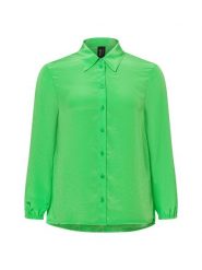 Marc Cain bluzka koszulowa Kobiety zielony, 36. Zielone t-shirty sportowe Marc Cain, z aplikacjami, z szyfonu, bez ramiączek. Za 999.95 zł.