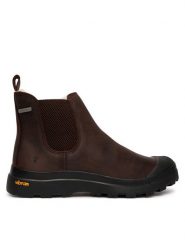 EMU Australia Sztyblety Ragoona Trek W13384 Brązowy. Brązowe botki Emu Australia, bez wzorów, z nubiku, bez obcasa, na płaskiej podeszwie, bez zapięcia. Za 819.99 zł.
