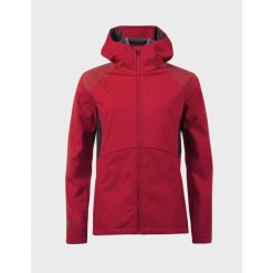 Kurtka do narciarstwa biegowego damska Halti Olas XCT. Czerwone kurtki Halti, na zimę, s, bez wzorów, sportowe, bez kaptura. Za 749.99 zł.