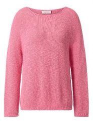 Rich & Royal Sweter w kolorze jasnoróżowym rozmiar: L. Różowe swetry Rich & Royal, l, bez wzorów, ze splotem, bez ramiączek. Za 221.15 zł.