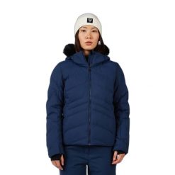 Damska kurtka narciarska Rossignol Staci. Niebieskie kurtki narciarskie Rossignol, na zimę, bez wzorów, bez kaptura, narciarskie. Za 1,436.00 zł.