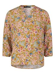 Betty Barclay Bluzka w kolorze pomarańczowym ze wzorem rozmiar: 36. Pomarańczowe bluzki Betty Barclay, bez wzorów, z wiskozy, bez kołnierzyka, bez ramiączek. Za 74.99 zł.
