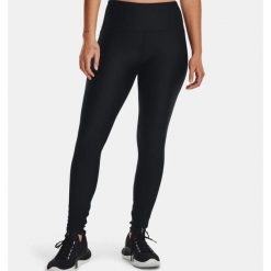 Legginsy fitness damskie Under Armour Branded. Czarne legginsy Under Armour, bez wzorów. Za 109.99 zł.