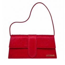 Torebka JACQUEMUS. Czerwone torebki klasyczne JACQUEMUS, bez wzorów, klasyczne, bez dodatków. Za 3,439.00 zł.
