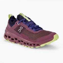 Buty do biegania damskie On Cloudultra 2. Czerwone buty do biegania On, bez wzorów, bez zapięcia, do biegania. Za 529.99 zł.