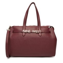 Torebka Nine West. Czerwone torebki klasyczne Nine West, bez wzorów, klasyczne, bez dodatków. Za 239.99 zł.