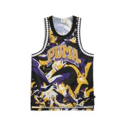 Tank top Puma Rival Rage AOP. Topy Puma, bez wzorów, z materiału, sportowe, bez kołnierzyka, bez ramiączek. Za 141.50 zł.