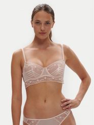 Simone Pérèle Biustonosz balkonetka Marthe 16Z330 Beżowy. Brązowe biustonosze Simone Pérèle, bez wzorów, z syntetyku. Za 399.99 zł.