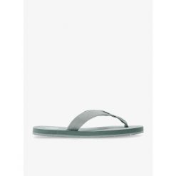 Klapki damskie Helly Hansen Logo Sandal 2. Zielone klapki Helly Hansen, bez wzorów, bez obcasa, bez zapięcia. W wyprzedaży za 144.35 zł.
