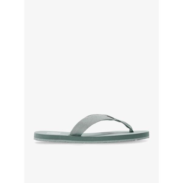 Klapki damskie Helly Hansen Logo Sandal 2. Zielone klapki Helly Hansen, bez wzorów, bez obcasa, bez zapięcia. W wyprzedaży za 145.45 zł.