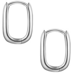 Yokoamii Kolczyki z Mosiadz w Srebrny 1 ct Damski. Szare kolczyki Yokoamii, z cyrkonią, srebrne. Za 69.99 zł.