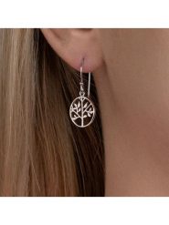 L'atelier précieux Srebrne kolczyki rozmiar: onesize. Szare kolczyki l'Atelier precieux, srebrne. Za 78.99 zł.