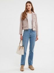 BIG STAR Dżinsy - Regular fit - w kolorze niebieskim rozmiar: W29/L30. Niebieskie jeansy BIG STAR, l, z aplikacjami, klasyczne, z podwyższonym stanem. Za 204.99 zł.