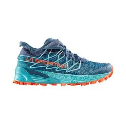 Damskie buty trailowe La Sportiva Mutant. Niebieskie buty do biegania La Sportiva, bez wzorów, bez zapięcia, do biegania. Za 720.49 zł.
