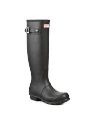 Hunter Kalosze Womens Org Tall WFT1000RMA Czarny. Czarne kalosze Hunter, bez wzorów, z kauczuku, bez zapięcia. Za 249.99 zł.